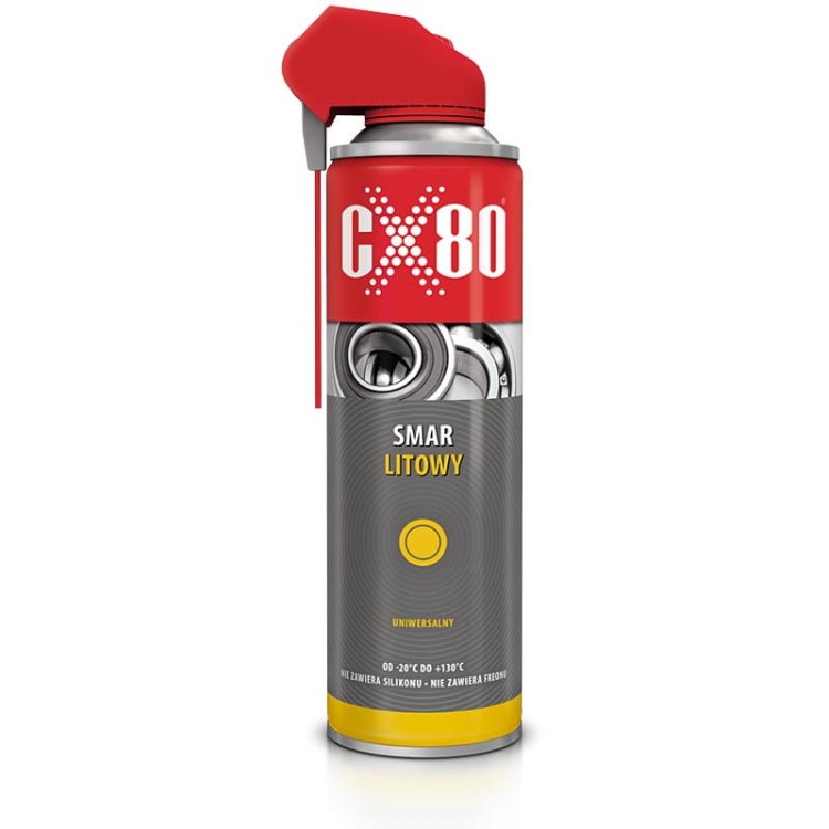 CX80 Smar Litowy w Aerozolu 500ml
